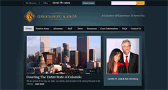 Desktop Screenshot of greenbergsada.com